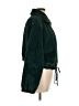 Know One Cares 100% Polyester Green Faux Fur Jacket Size L - photo 4