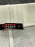 T Party Print Ivory Casual Pants Size S - photo 4