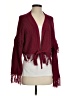 Shein Burgundy Cardigan Size S - photo 1
