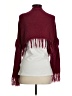 Shein Burgundy Cardigan Size S - photo 2