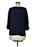 Glam 100% Polyester Blue 3/4 Sleeve Blouse Size M - photo 1
