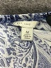 Cato 100% Rayon Blue 3/4 Sleeve Blouse Size M - photo 7
