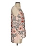 Elle 100% Polyester Tan Sleeveless Blouse Size S - photo 4