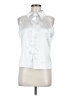 Unbranded 100% Polyester White Sleeveless Blouse Size M - photo 1