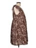 Shein 100% Polyester Animal Print Brown Casual Dress Size L - photo 4