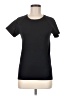 Tea Solid Black Short Sleeve T-Shirt Size M - photo 1