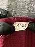 Bibi Animal Print Burgundy Pullover Sweater Size XL - photo 7
