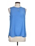Violet & Claire 100% Polyester Blue Sleeveless Blouse Size L - photo 1