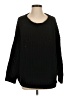 American Eagle Outfitters 100% Polyester Solid Black Pullover Sweater Size S - photo 1