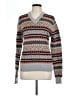 Assorted Brands 100% Acrylic Chevron-herringbone Gray Pullover Sweater Size L - photo 1
