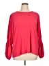 Calvin Klein Red Long Sleeve Blouse Size 1X - photo 1