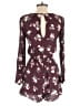 American Eagle Outfitters 100% Viscose Floral Burgundy Romper Size XS - photo 2
