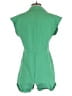 Assorted Brands Solid Green Romper Size XS - photo 2