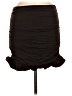 Win Win Solid Black Casual Skirt Size M - photo 1