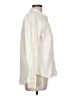 Roxy 100% Cotton Ivory Long Sleeve Button-Down Shirt Size L - photo 4