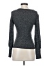 Shein Metallic Gray Pullover Sweater Size 4 - photo 2