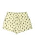 A New Day Print Yellow Shorts Size S - photo 1