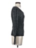 Shein Metallic Gray Pullover Sweater Size 4 - photo 4