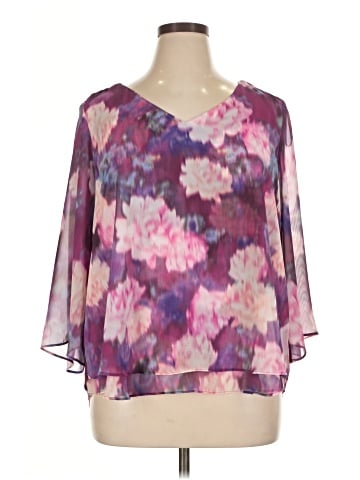 Jennifer Lopez 3/4 Sleeve Blouse (view 1)