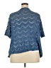 Cato Blue Cardigan Size 28W - photo 2
