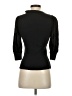 Maven West 100% Cupro Black 3/4 Sleeve Top Size S - photo 2