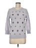 J.Crew Stars Silver Purple Pullover Sweater Size M - photo 1