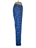 Soft Surroundings Print Blue Active Pants Size L (tall) - photo 4