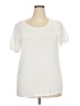 Torrid Ivory Short Sleeve Top Size 2X Plus (2) - photo 1