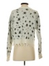 Cloud Chaser 100% Acrylic Animal Print Silver Pullover Sweater Size S - photo 2