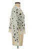 Cloud Chaser 100% Acrylic Animal Print Silver Pullover Sweater Size S - photo 4