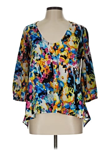 Lovers + Friends 3/4 Sleeve Blouse (view 1)