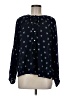 Old Navy Stars Black Long Sleeve Blouse Size M - photo 1