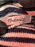 Madewell Stripes Black Turtleneck Sweater Size XXS - photo 7