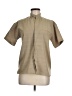 MONTIQUE 100% Polyester Tan Short Sleeve Blouse Size M - photo 1