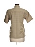MONTIQUE 100% Polyester Tan Short Sleeve Blouse Size M - photo 2