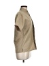 MONTIQUE 100% Polyester Tan Short Sleeve Blouse Size M - photo 4