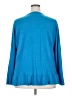 Joan Rivers 100% Acrylic Solid Blue Jacket Size 2X - photo 2