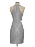 Express Metallic Silver Cocktail Dress Size 4 - photo 2