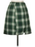 Blue Rain Plaid Green Casual Skirt Size XS - photo 2