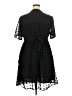 MIHOLL 100% Polyester Polka Dots Black Casual Dress Size XXL - photo 2