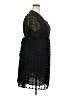 MIHOLL 100% Polyester Polka Dots Black Casual Dress Size XXL - photo 4