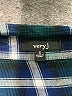 Very J 100% Rayon Plaid Green Long Sleeve Button-Down Shirt Size S - photo 7