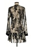 Bisou Bisou 100% Polyester Paisley Floral Black Cocktail Dress Size L - photo 2
