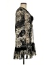 Bisou Bisou 100% Polyester Paisley Floral Black Cocktail Dress Size L - photo 4