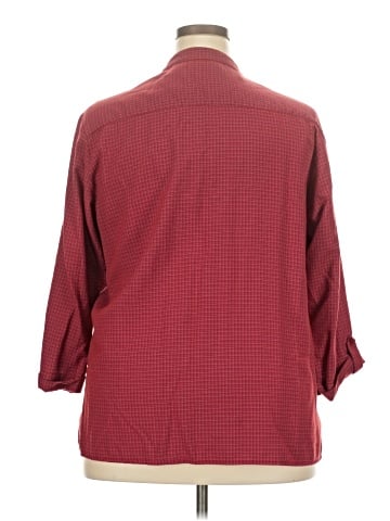 DressBarn 3/4 Sleeve Button-Down Shirt (view 2)