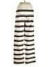 Unbranded Stripes Ivory Casual Pants Size S - photo 2