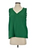 Symphony 100% Polyester Green Sleeveless Blouse Size S - photo 1