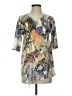 Inoah Silver Ivory Short Sleeve Blouse Size S - photo 1