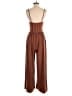 Shein Solid Brown Jumpsuit Size 6 - photo 2