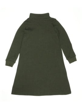 slim fit dress slacks Forest Green Merino Wool Sweater Dress main image 0